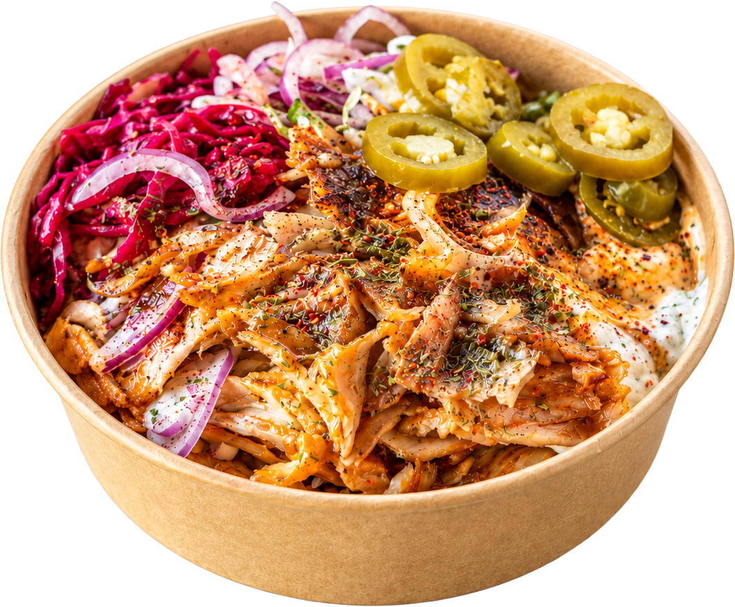 Chicken Bowl bei Amca's Kebab