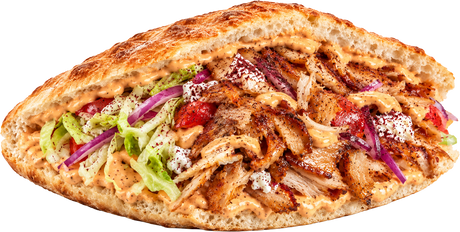 Chicken im Brot bei Amca's Kebab