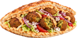Falafel im Brot bei Amca's Kebab
